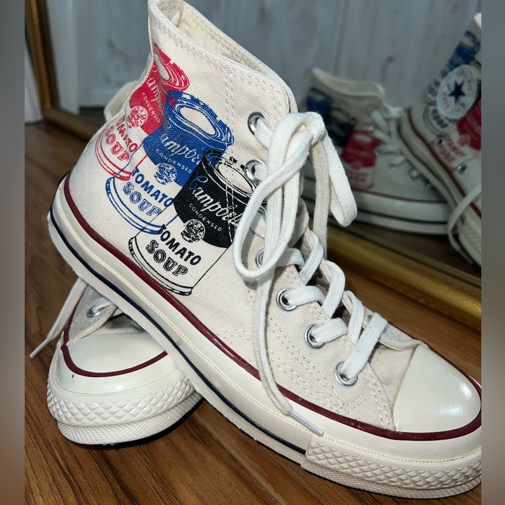 Limited edition Andy Warhol converse